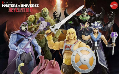  Masters Of The Universe: Revelation, le action figure di Mattel 
