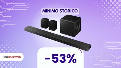  Soundbar Samsung con subwoofer: qualità top, prezzo a picco sotto il 50% 