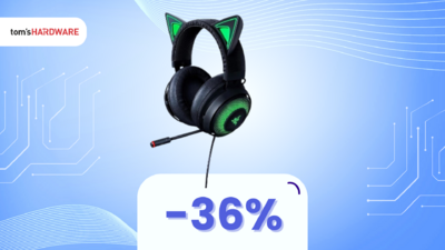  Cuffie Razer Kraken Kitty a 108€: quelle orecchie da gatto sono STUPENDE! 
