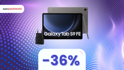  Samsung Galaxy Tab S9 FE, il compagno ideale per studio e lavoro, oggi a un SUPER PREZZO! -36% 