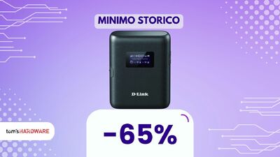  Il -65% sul router che permette di portare Internet Sempre con te 