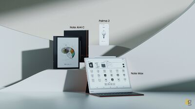  BOOX Lancia Palma 2, Note Air4 C e Note Max: Innovazione nel Mondo ePaper per Lettura e Produttività 