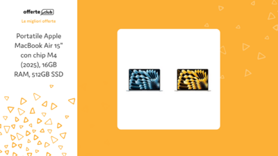  MacBook Air 15' con Chip M4 in offerta: scopri il prezzo bomba 