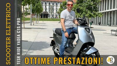  SCOOTER ELETTRICO YADEA C1S pro TEST RIDE 