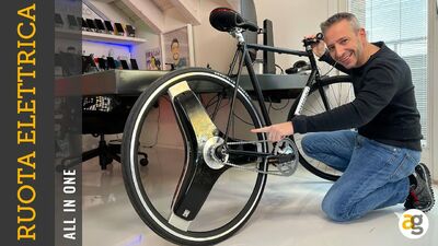  ELETTRIFICARE una VECCHIA BICI! Con la RUOTA ALL in One! 