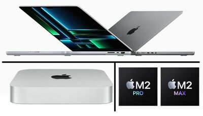  Apple presenta MacBook Pro con chip M2 Pro e M2 Max e Mac mini con M2 e M2 Pro, tutti con WiFi 6E 