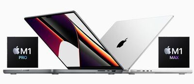  Apple Macbook Pro 2021 con chip M1 Pro o M1 Max ufficiali 