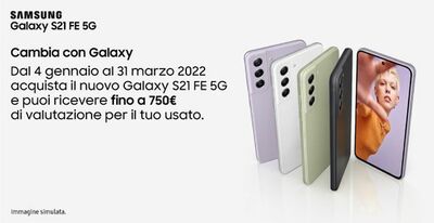  Samsung Galaxy S21 FE 5G debutta in Italia con due promozioni per acquistarlo super-scontato 