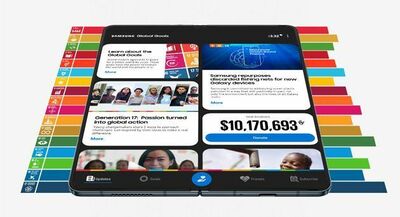  Con app Samsung Global Goals raccolti oltre 10 milioni di dollari per il Programma di sviluppo Delle Nazioni Unite 