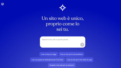  WordPress: con l'intelligenza artificiale ora si può creare un Sito Web da zero in pochi minuti e chiunque può riuscirci 