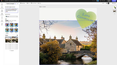  Adobe Express desktop ora con la tecnologia di generazione immagini AI Adobe FireFly 