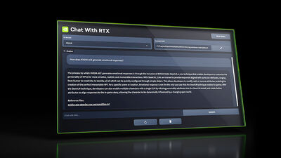  NVIDIA aggiorna ChatRTX: il chatbot che sfrutta le GPU GeForce è più versatile e potente 