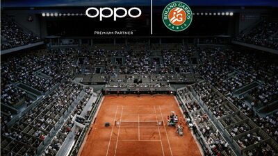  OPPO si conferma premium partner del torneo di tennis Roland- Garros fino al 2023 