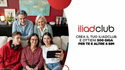  iliad regala centinaia di giga con iliadclub: ecco chi può averli (e come) 