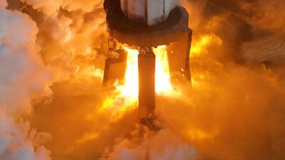  SpaceX: eseguito lo static Fire di Super Heavy Booster 14 che aveva già volato durante il settimo lancio di Starship 