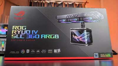  ROG Ryuo IV SLC 360 ARGB: il dissipatore AIO con il display AMOLED più grande al mondo 