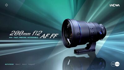  Laowa 200mm f/2 AF FF: il nuovo obiettivo di Venus Optics pronto a sorprendere 