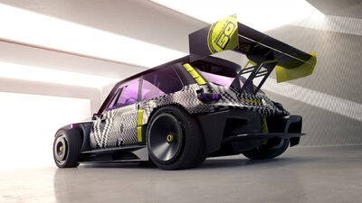  Renault presenta R5 Turbo 3E, una Bomba elettrica che strizza l'occhio al gaming e agli NFT 