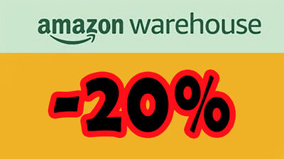  Solo fino a mezzanotte c'è il-20% extra su migliaia di prodotti Amazon Seconda Mano ex Warehouse: moltissimi sono affari super 