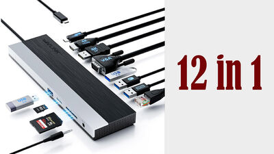  12, 22 o 27: 3 hub USB-C a cui collegare veramente di tutto, super prezzi Amazon offerte di primavera 