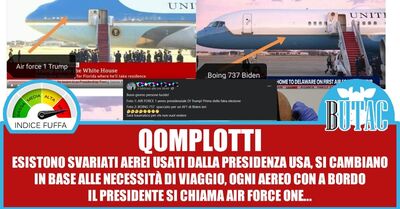  L 'Air Force One e le persone lucide | Butac