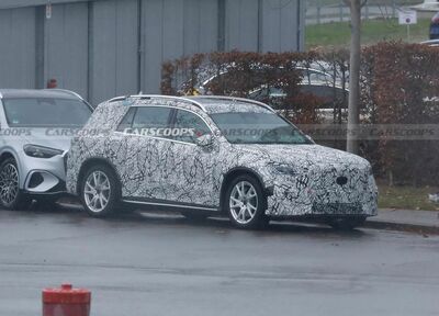  Nuova Mercedes GLC elettrica, si lavora sulla versione a 7 posti | Foto spia 