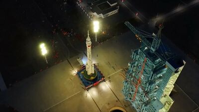  Cina pronta al lancio del razzo Long March 2F verso la Stazione Spaziale Tiangong 
