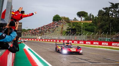  Ferrari trionfa nella 6 Ore di Imola, delusione per Rossi in LMGT3 