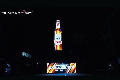  Schermo volante da Record: Cina sorprende con 72mq di pixel aerei 