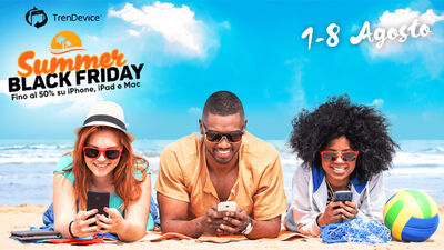  Summer Black Friday su TrenDevice: fino a -50% di sconto su iPhone 