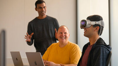  Apple organizza un evento di formazione sul Vision Pro 