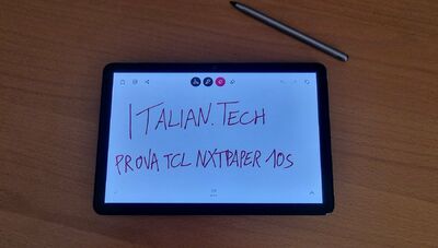  Tablet TCL NXTPaper, la Prova: torna il piacere di scrivere a mano 