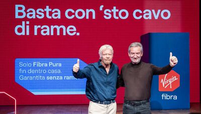  Virgin Fibra, la fibra ottica 'modello Netflix' di Richard Branson arriva in Italia 