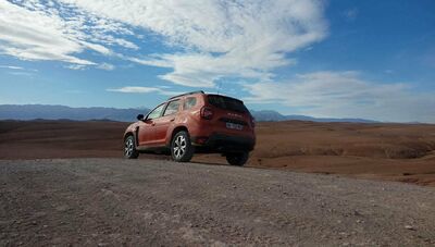  Fenomeno Dacia, un tè nel deserto con la Duster 4x4 