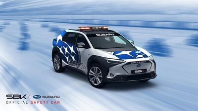  All’esordio nel mondiale Superbike la prima Safety Car full electric: è la Subaru Solterra 
