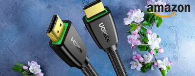  Cavo Hdmi da 2 metri con connettori in ORO e supporto al 4K, 7€ 