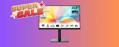  Offerta da URLO: Monitor MSI Modern da 23.8' a meno di 100€ (-41%) 