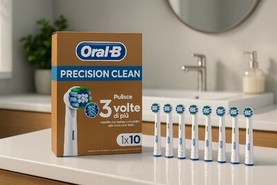  Festa delle Offerte Prime: le testine Oral B Precision Clean crollano a 2 euro su Amazon 