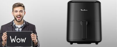  Friggitrice ad aria Moulinex Easy Fry Max: cucina sano e risparmia con uno sconto del 40%! 