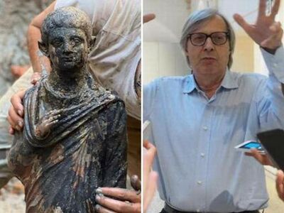  Bronzi San Casciano, Vittorio Sgarbi: «Alcune statue saranno restaurate all’Opificio di Firenze» 