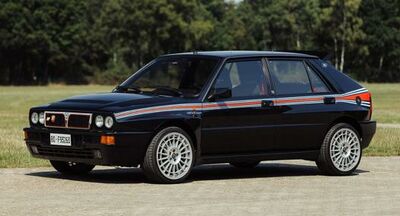  In vendita la Lancia Delta Integrale di Vasco Rossi: è l’unico esemplare di colore nero 